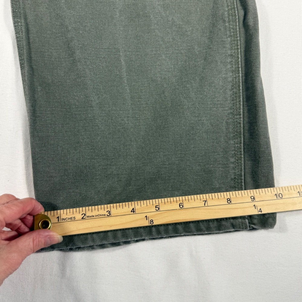 Carhartt Mens Grey Relaxed Fit Carpenter Pants 40x32 Work Utility Gorpcore - Picture 7 of 10